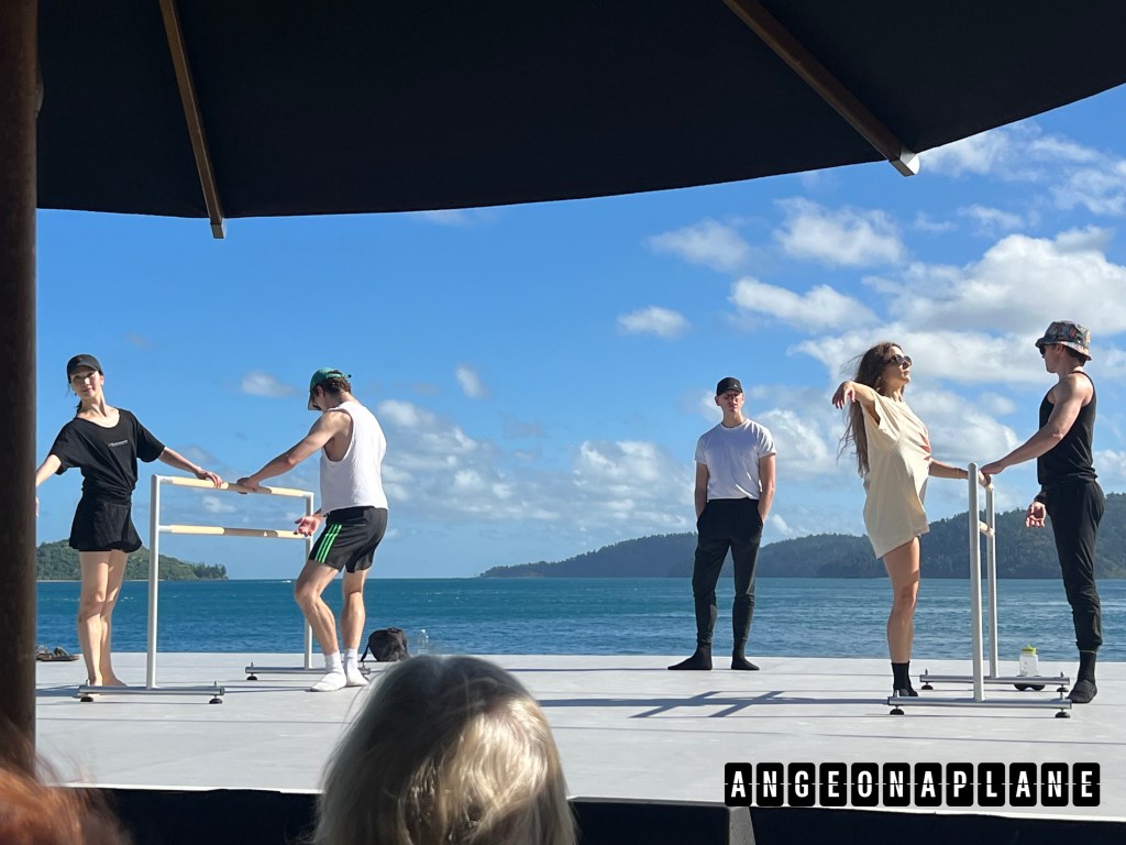Australian Ballet Barre Class viewing at  Pas de Deux in Paradise at qualia