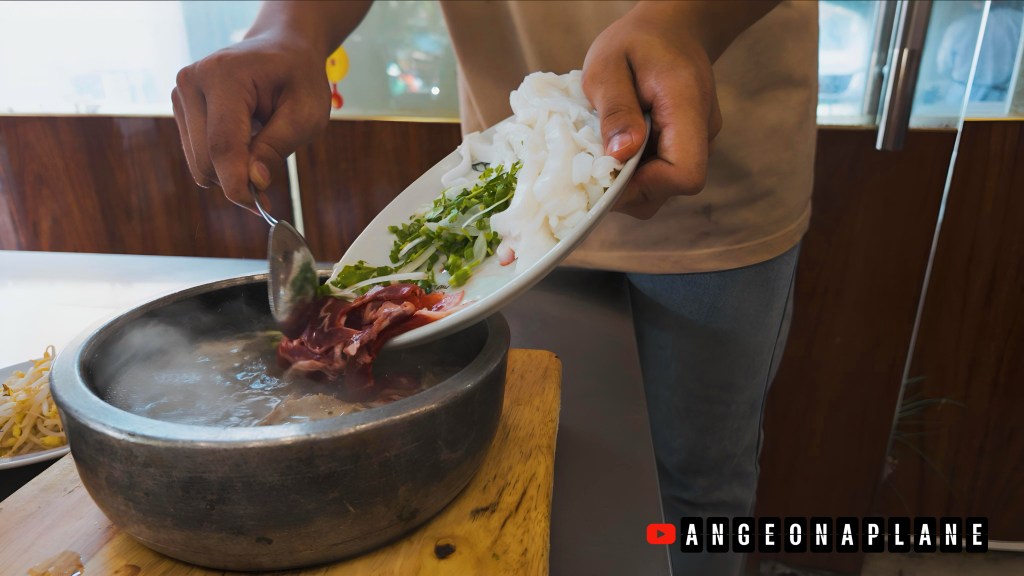 Hot stone pho at Pho Vietnam